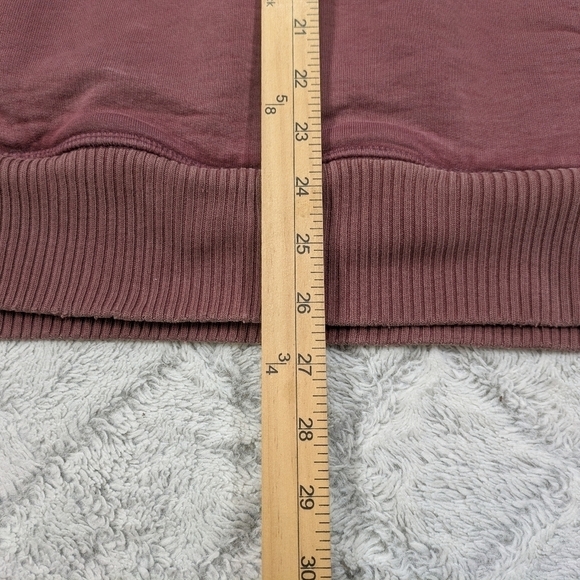 Jack Wills Jacket Men's L Red Maroon Graphic Hoodie Heavy Cotton Training  - Picture 5 of 8